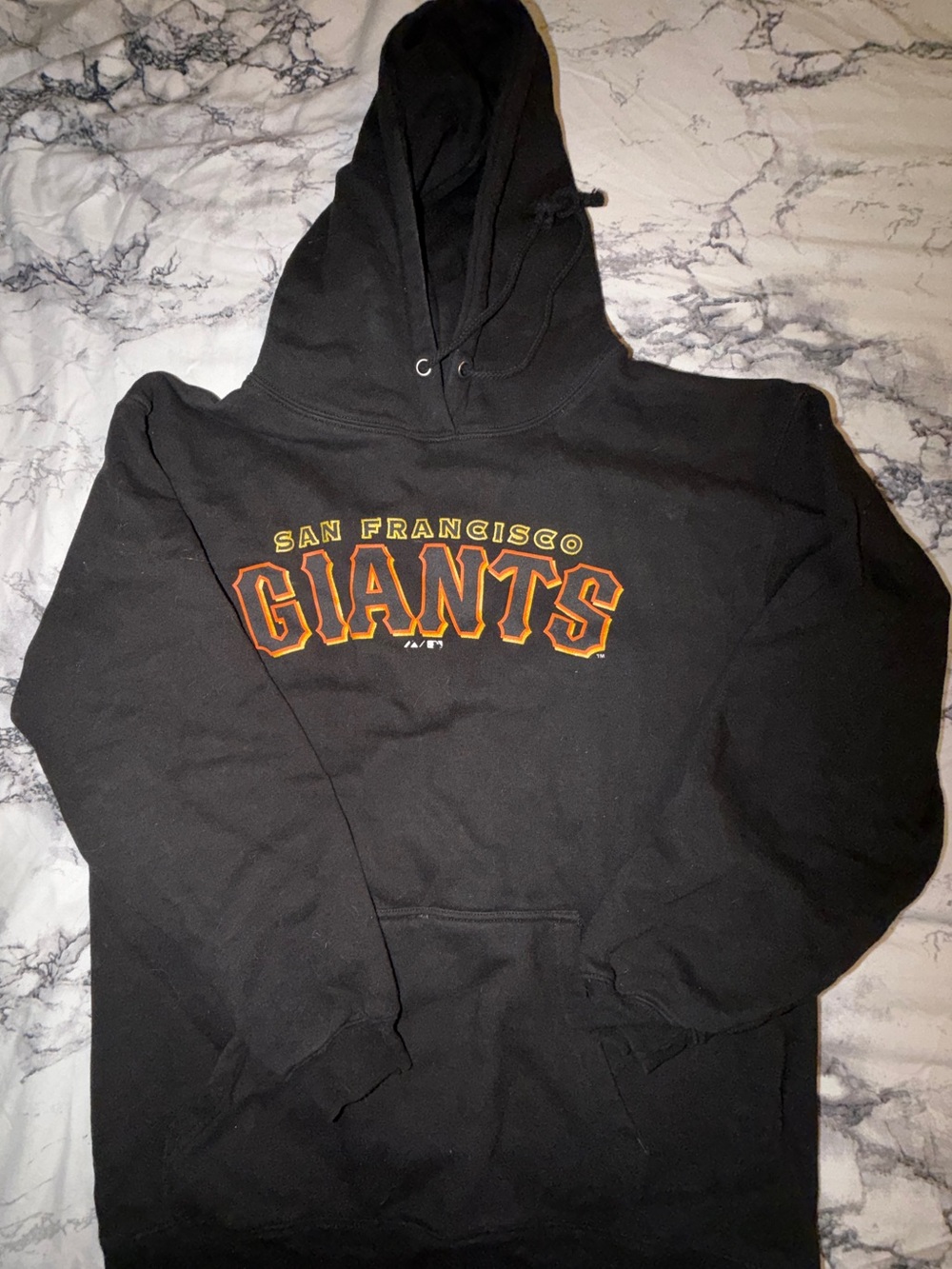 San Francisco Giants Black Crewneck Hoodie